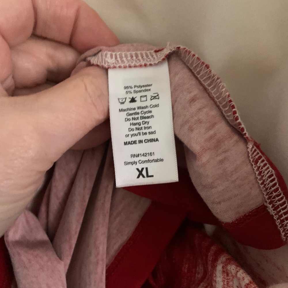 LuLaRoe Mark Long Sleeved Henley Shirt - Picture 3 of 5